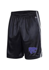 Men's Champion Black Kansas State Wildcats Team Lacrosse Shorts - Black