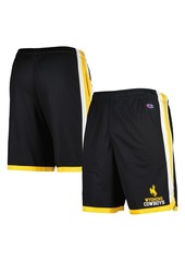 Men's Champion Black Wyoming Cowboys Basketball Shorts - Black