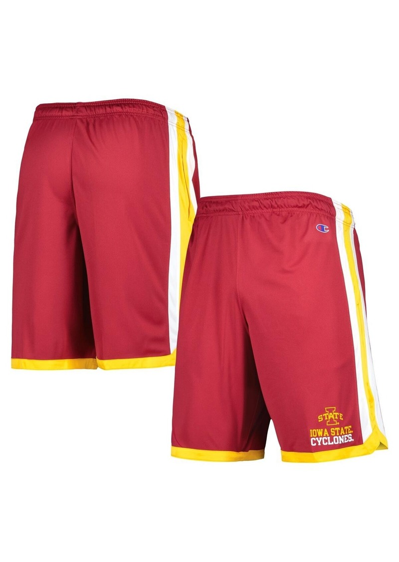 Men's Champion Cardinal Iowa State Cyclones Basketball Shorts - Cardinal