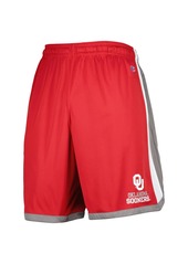 Men's Champion Crimson Oklahoma Sooners Basketball Shorts - Crimson