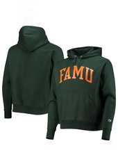 Men's Champion Green Florida A & M Rattlers Tall Arch Pullover Hoodie at Nordstrom