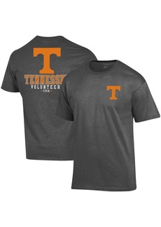 Men's Champion Heathered Gray Tennessee Volunteers Stack 2-Hit T-shirt