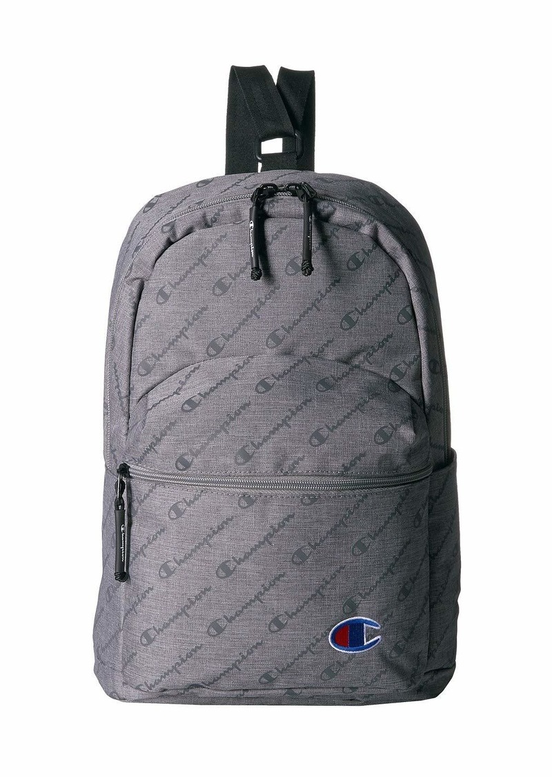 champion top load backpack black