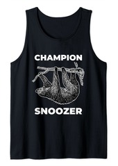 Champion Napping Funny Sleep Napper Tank Top