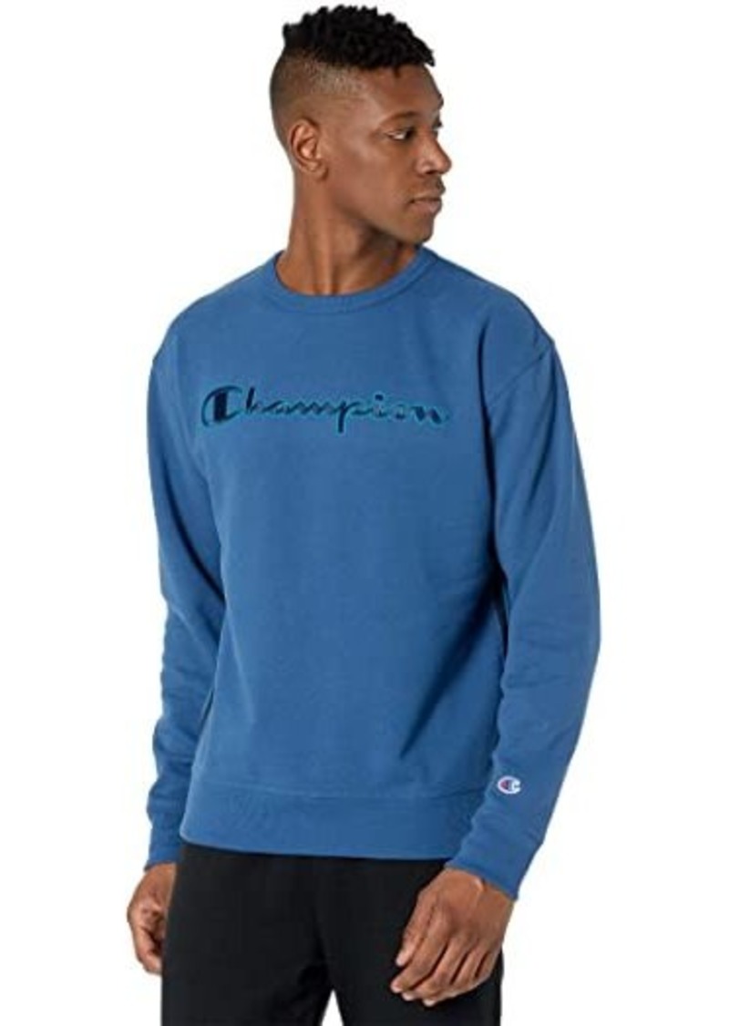 powerblend fleece crew with taping