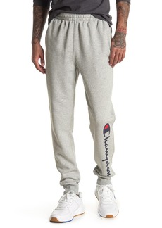 Champion Powerblend Logo Sweatpants in Oxford Gray at Nordstrom Rack