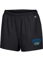 Women's Champion Black Florida Gators Football Fan High Waist Shorts - Black