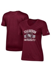 Women's Champion Maroon Texas Southern Tigers Primary Logo V-Neck T-Shirt at Nordstrom