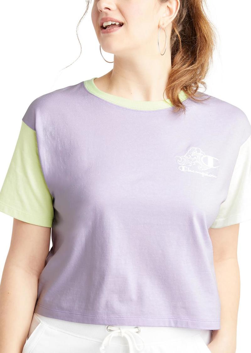 Champion Womens Knit Crop T-Shirt