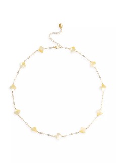 Chan Luu 18K Gold-Plated & Mother-Of-Pearl Pendant Necklace