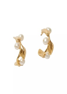 Chan Luu 18K Gold-Plated & Potato Pearl Earrings
