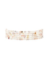 Chan Luu 2MM Freshwater Pearl & Mixed-Stone Beaded Wrap Bracelet