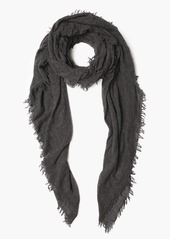 Chan Luu 100% Cashmere Scarf In Charcoal Gray