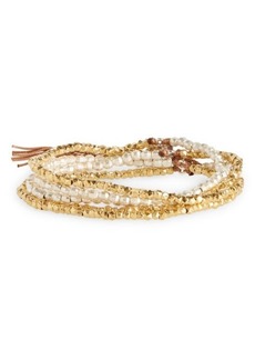 Chan Luu Naked Mix Wrap Bracelet in Gold Mix at Nordstrom