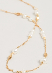 Chan Luu Pearl and Gold Ball Necklace