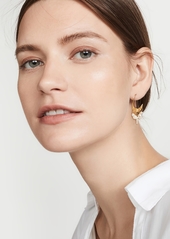 Chan Luu Pearl Cascade Gold Hoops