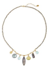 Chan Luu Semiprecious Stone Necklace in Mystic Lab Mix at Nordstrom