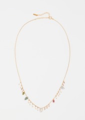 Chan Luu Tourmaline and Pearl Necklace