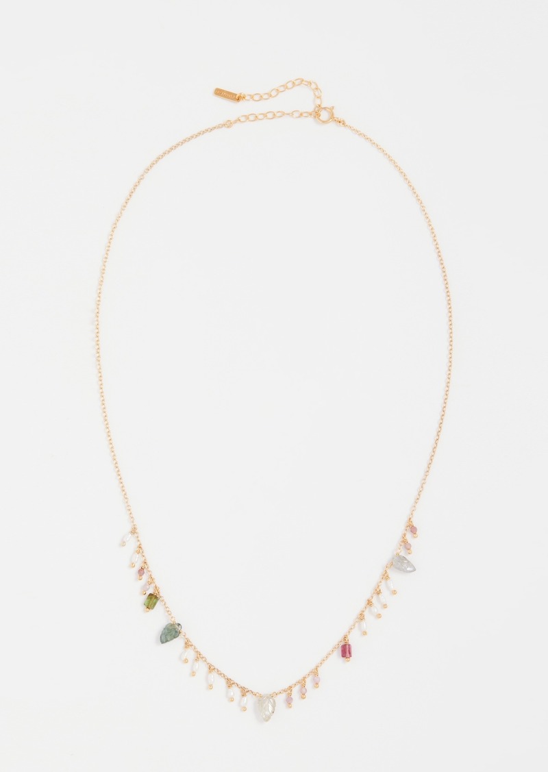 Chan Luu Tourmaline and Pearl Necklace