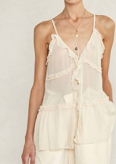 Chan Luu Serephina Top In Antique White