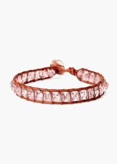 Chan Luu Single Wrap Bracelet In Vintage Rose