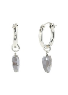 Chan Luu Sterling Silver Earrings with Amazonite Arrowhead