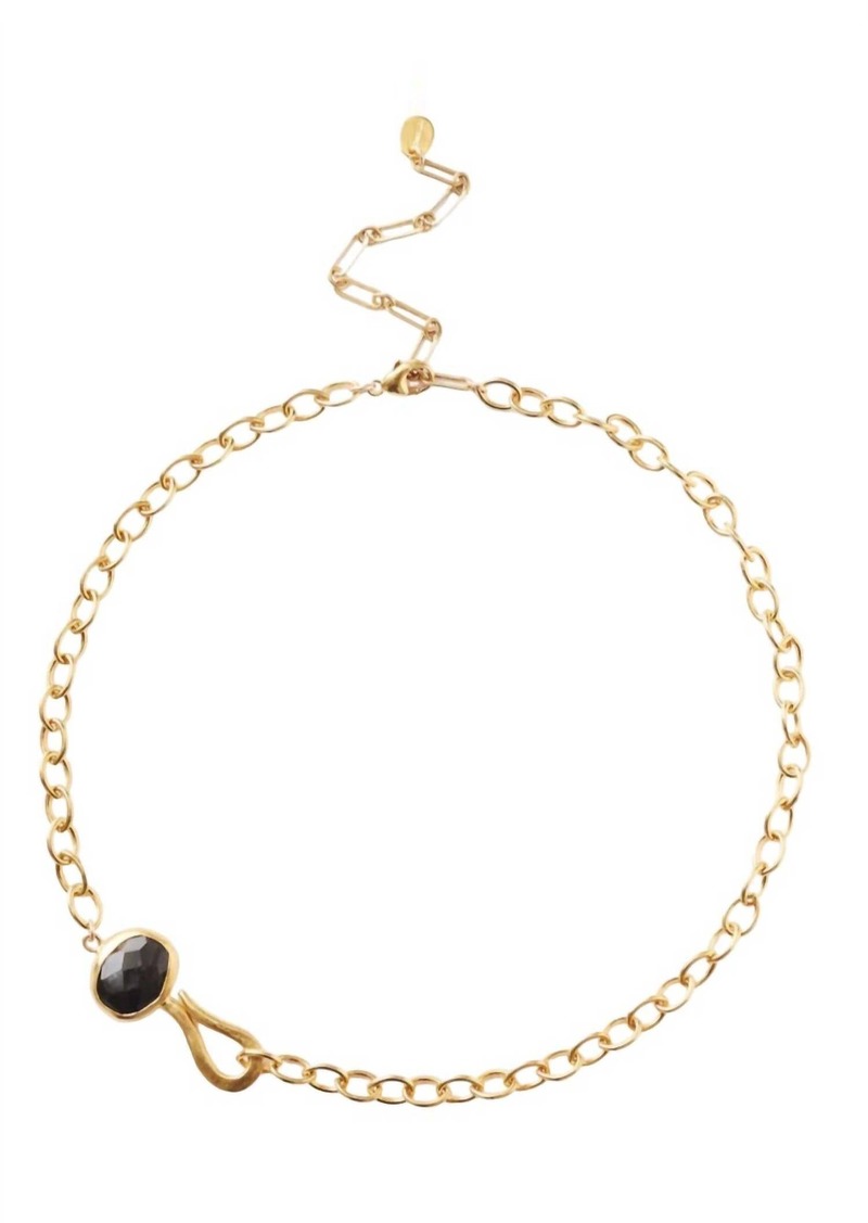 Chan Luu Women's Bezel Wrapped Necklace In Hypersthene