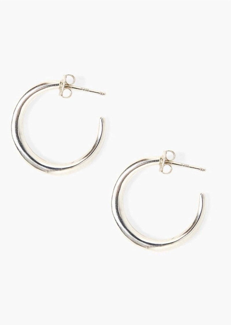 Chan Luu Women's Mini Infinity Hoops In Silver