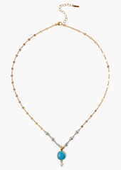 Chan Luu Women's Penina Pendant Necklace In Turquoise And Pearl