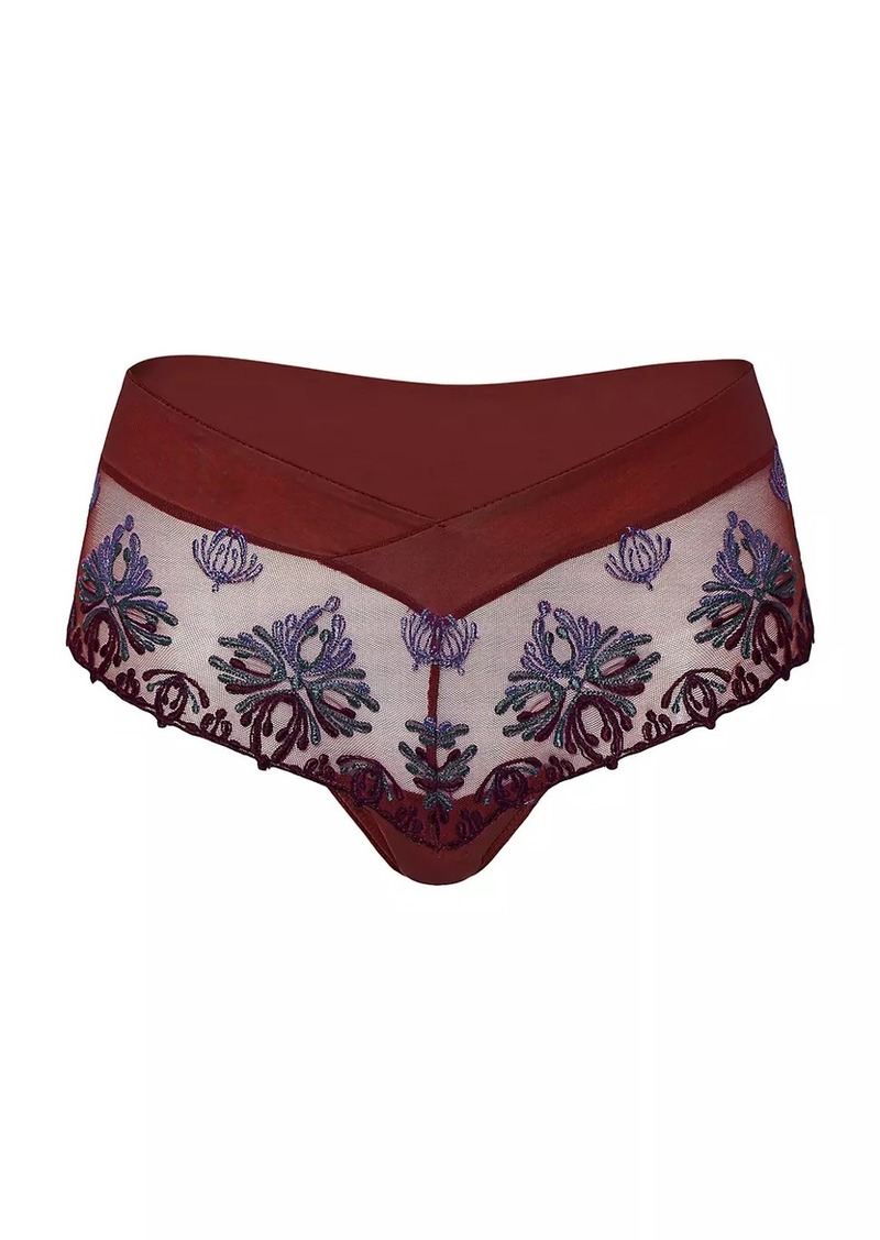 Chantelle Champs Elysse Lace Embroidered Hipster