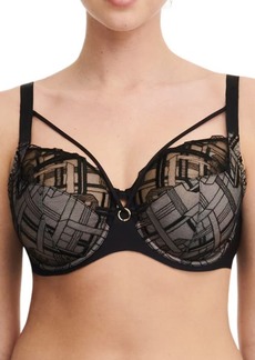 Chantelle Lingerie Graphic Support Lace Underwire Full Coverage Bra