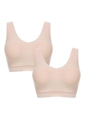 Chantelle Lingerie Soft Stretch 2-Pack Padded V-Neck Wireless Bras