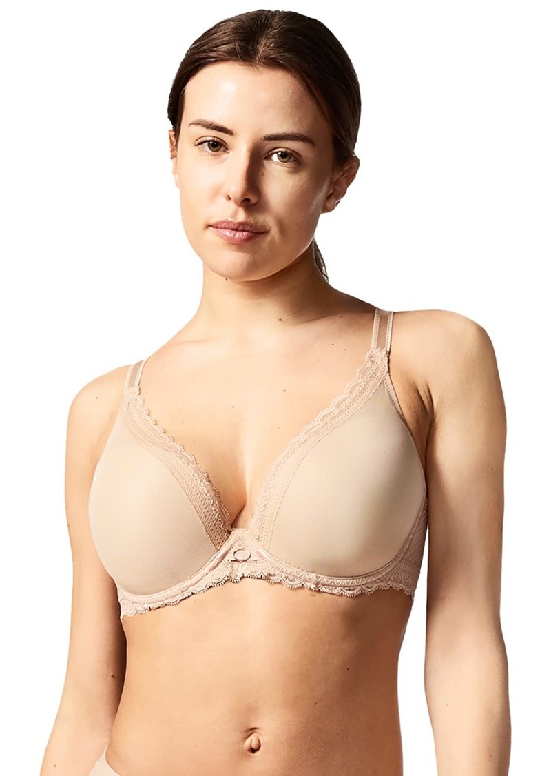 Chantelle Women's Parisian Allure Plunge T-Shirt Bra   (32DDDD)