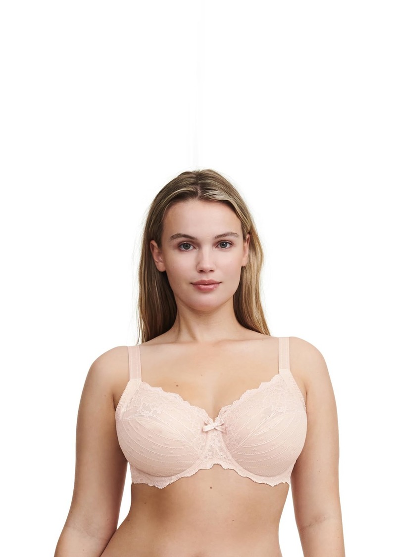 Chantelle Women's Rive Gauche Lace Full Coverage Unlined Bra