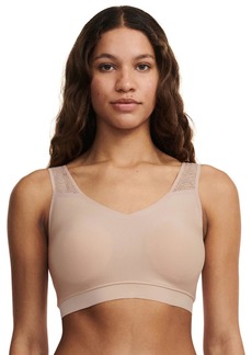 Chantelle Womens Soft Stretch Padded Top With Lace Bra