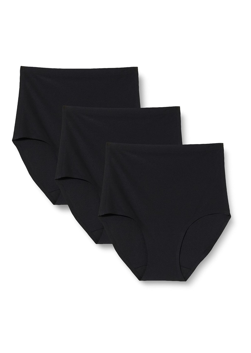 Chantelle Women's Soft Stretch  Seamless Brief Black 3 Pack