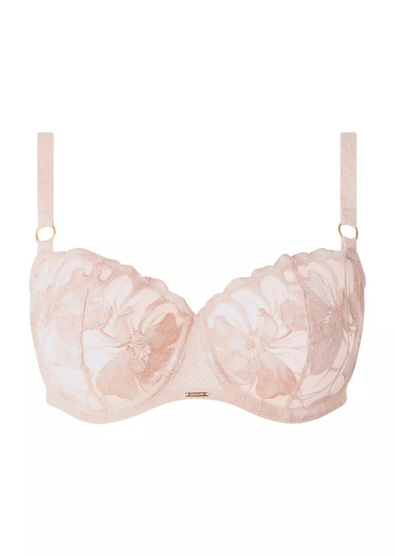 Chantelle Fleurs Lace Unlined Demi Bra