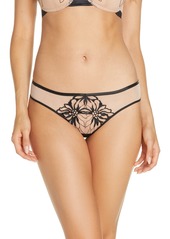 Women's Chantelle Lingerie Shadows Floral Embroidered Thong