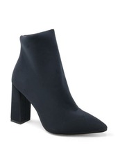Charles David Lau Pointed Toe Bootie in Black Fabric at Nordstrom