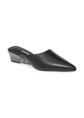Charles David Proven Mule in Black Leather at Nordstrom