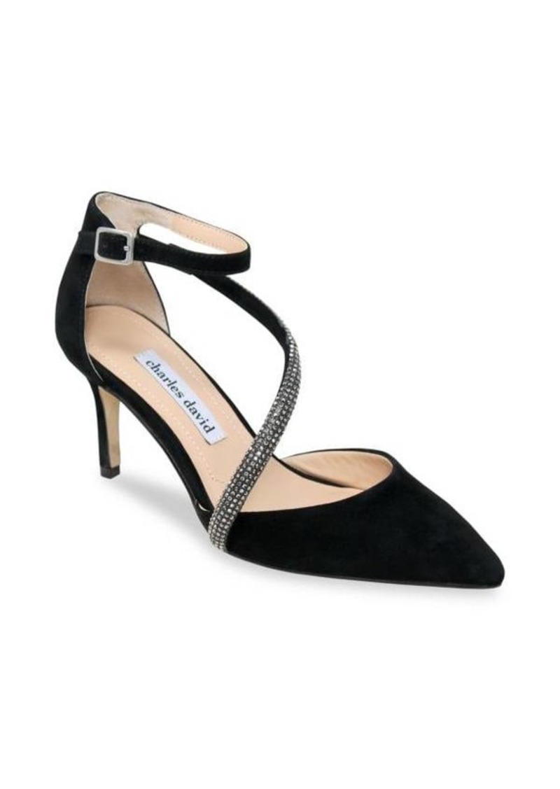 Charles David Interim Adorn Suede Pumps