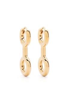 Charlotte Chesnais Binary Chain huggie earrings