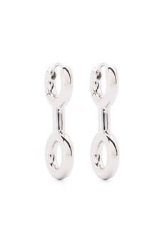 Charlotte Chesnais Binary Chain huggie earrings