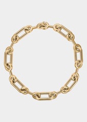 Charlotte Chesnais Maxi Binary Chain Necklace in Gold Vermeil