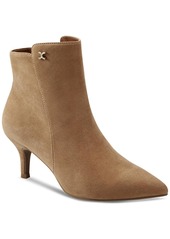 Charter Club Carminee Womens Faux Suede Pointed Toe Booties