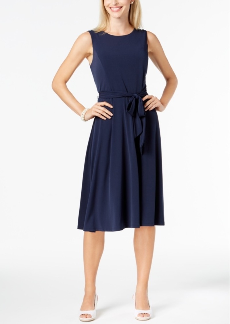 Charter Club Charter Club Belted ALine Dress, Created for Macy's Dresses