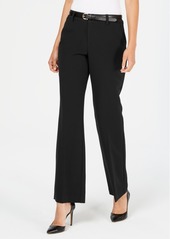 Charter Club Belted Tummy-Control Trousers, Created for Macy's