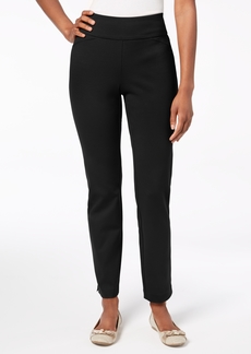 Charter Club Petite Pull-On Ponte-Knit Pants, Petite & Petite Short, Created for Macy's