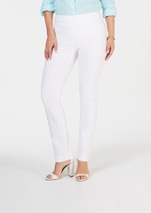 Charter Club Cambridge Skinny Pull-On Tummy-Control Pants, Created for Macy's