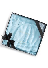 Charter Club Cashmere Hat, Gloves & Scarf Boxed Gift Set, Created for Macy's - Delicacy